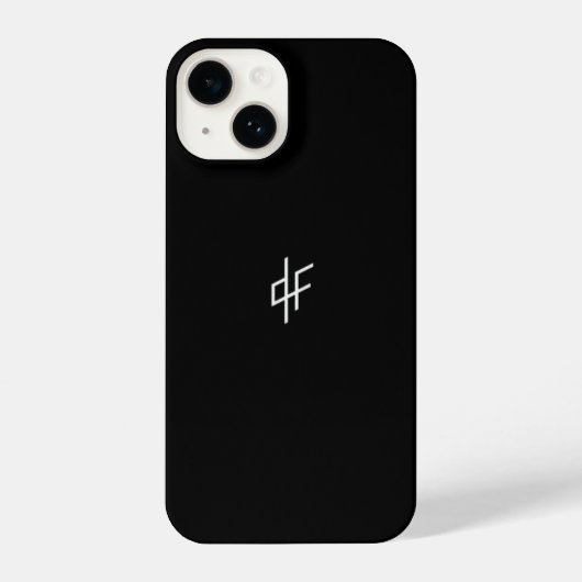  Design QLF PNL Minimaliste & Élégant iPhoneケース (裏面)