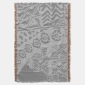  Design Sables Géométriques  スローブランケット (正面縦)