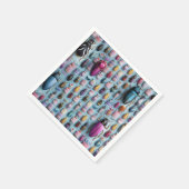 Design scarabées et gâteaux pop pastel chic スタンダードカクテルナプキン (角)