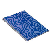 Design simple et élégant Carnet spiral abstrait ノートブック (右側)