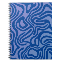 Design simple et élégant Carnet spiral abstrait ノートブック