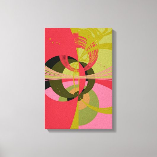 Design Style Art Déco キャンバスプリント (正面)