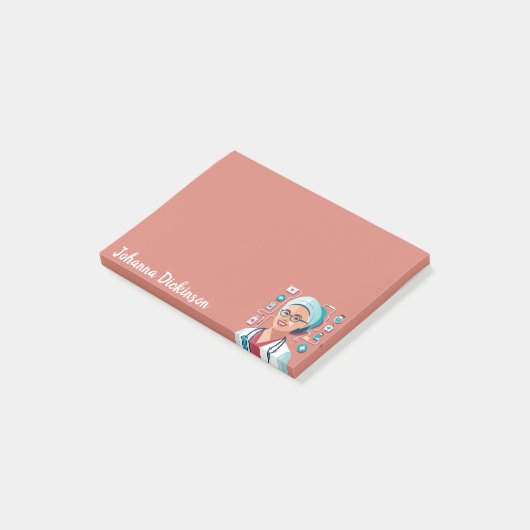 design sympa pour les infirmières ポストイット (アングル)