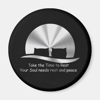 Design "TAKE THE TIME TO REST" マグネット