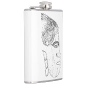 design tête femme africaine フラスク (右)