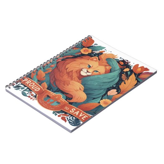 "Design unique de stéthoscope en forme de cœur  ノートブック (左側)