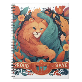 "Design unique de stéthoscope en forme de cœur  ノートブック