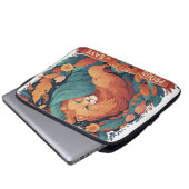 "Design unique de stéthoscope en forme de cœur  ラップトップスリーブ (正面下部)