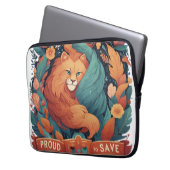 "Design unique de stéthoscope en forme de cœur  ラップトップスリーブ (正面左)