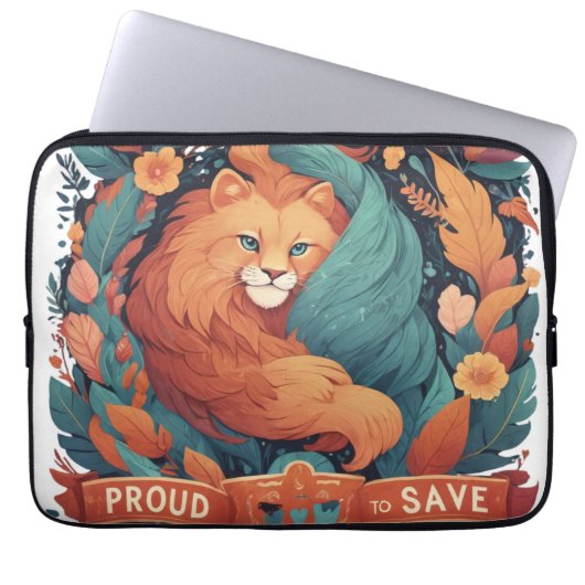 "Design unique de stéthoscope en forme de cœur  ラップトップスリーブ (正面)