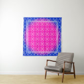 Design with abstract hand drawn geometric pattern タペストリー (インサイチュ)