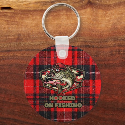 Design with fun, bold illustration of a cool bass キーホルダー (裏面)