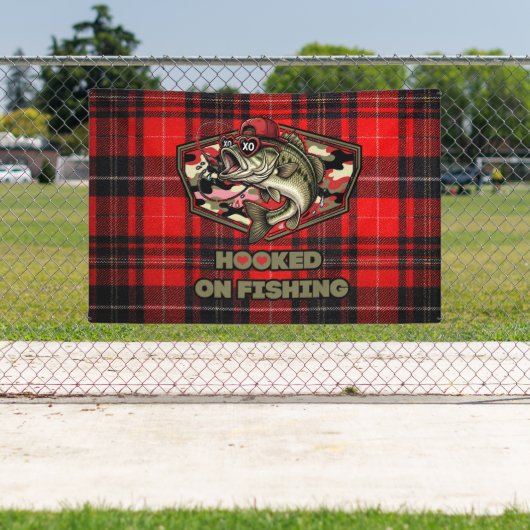 Design with fun, bold illustration of a cool bass 横断幕 (インサイチュ)