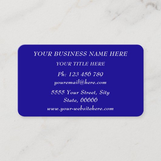 Design Your Branded Logo Business Cards Template 名刺 (正面)