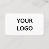 Design Your Branded Logo Business Cards Template 名刺 (裏面)