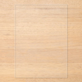 Design Your Dream - Rectangle Clear アクリル招待状