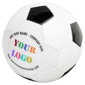 Design Your Logo Text Branded Soccer Ball Example サッカーボール (3/4)