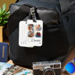 Design Your Own 4 Photo Personalized Name ラゲッジタグ<br><div class="desc">Travel in style with our Design Your Own 4 Photo Personalized Name Luggage Tag! This customizable luggage tag allows you to upload four of your favorite photos, ensuring that your suitcase stands out from the crowd. Ideal for travelers, this personalized name luggage tag not only adds a unique touch to...</div>