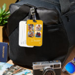 Design Your Own 4 Photo Personalized Name ラゲッジタグ<br><div class="desc">Travel in style with our Design Your Own 4 Photo Personalized Name Luggage Tag! This customizable luggage tag allows you to upload four of your favorite photos, ensuring that your suitcase stands out from the crowd. Ideal for travelers, this personalized name luggage tag not only adds a unique touch to...</div>