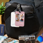 Design Your Own 4 Photo Personalized Name ラゲッジタグ<br><div class="desc">Travel in style with our Design Your Own 4 Photo Personalized Name Luggage Tag! This customizable luggage tag allows you to upload four of your favorite photos, ensuring that your suitcase stands out from the crowd. Ideal for travelers, this personalized name luggage tag not only adds a unique touch to...</div>