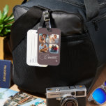 Design Your Own 4 Photo Personalized Name ラゲッジタグ<br><div class="desc">Travel in style with our Design Your Own 4 Photo Personalized Name Luggage Tag! This customizable luggage tag allows you to upload four of your favorite photos, ensuring that your suitcase stands out from the crowd. Ideal for travelers, this personalized name luggage tag not only adds a unique touch to...</div>