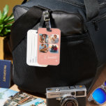 Design Your Own 4 Photo Personalized Name ラゲッジタグ<br><div class="desc">Travel in style with our Design Your Own 4 Photo Personalized Name Luggage Tag! This customizable luggage tag allows you to upload four of your favorite photos, ensuring that your suitcase stands out from the crowd. Ideal for travelers, this personalized name luggage tag not only adds a unique touch to...</div>
