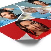 Design Your Own 5 Photo Collage ポスター (角)