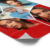 Design Your Own 5 Photo Collage ポスター (角)