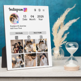 Design Your Own 7 Photo Collage フォトプラーク