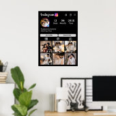 Design Your Own 7 Photo Collage ポスター (ホームオフィス)