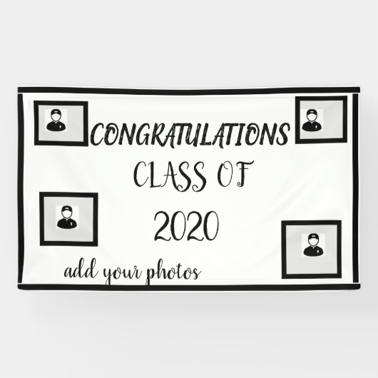 Design your own banners for graduation banner 横断幕 (横)