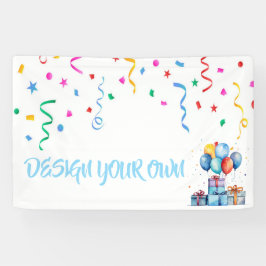 Design Your Own Birthday 横断幕