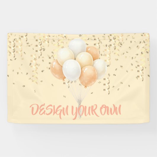 Design Your Own Celebration 横断幕 (横)