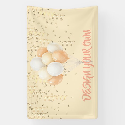 Design Your Own Celebration 横断幕 (縦)