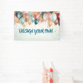 Design Your Own Celebration Balloons 横断幕 (インサイチュ)