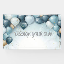 Design Your Own Celebration Balloons 横断幕