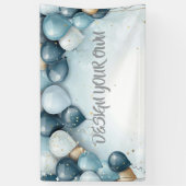 Design Your Own Celebration Balloons 横断幕 (縦)