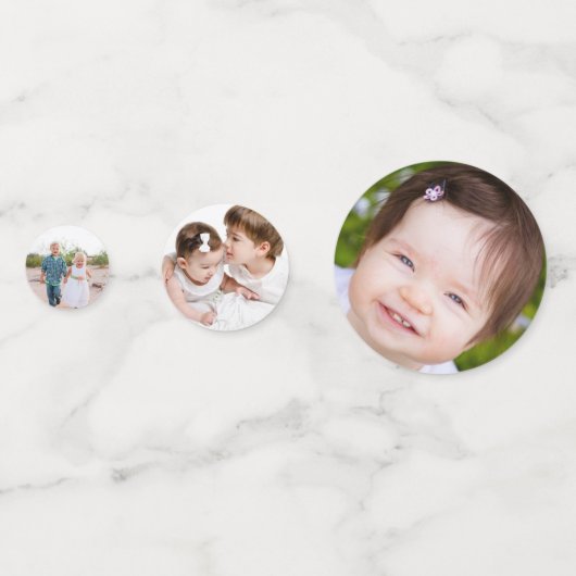 Design your own custom made personalized  コンフェッティ (裏面)