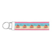 Design Your Own Custom Photo Wrist Keychains Gift リストバンドキーホルダー (鍵左)