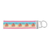 Design Your Own Custom Photo Wrist Keychains Gift リストバンドキーホルダー (鍵右)