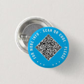 Design Your Own Custom QR Code Button Example 缶バッジ (正面&裏面)