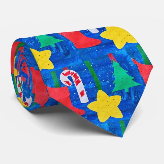 Design Your Own Custom Tie with Your Child's Art ネクタイ (ロール)
