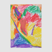 Design Your Own Gift Wrap with Your Kid's Art 薄葉紙 (正面)