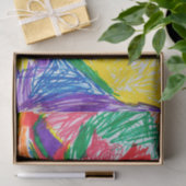 Design Your Own Gift Wrap with Your Kid's Art 薄葉紙 (ギフト)