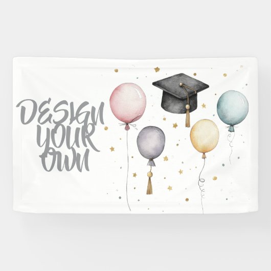Design Your Own Graduation 横断幕 (横)