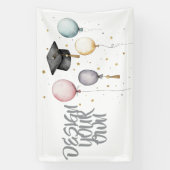 Design Your Own Graduation 横断幕 (縦)