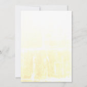 Design your own invitation 招待状 (裏面)