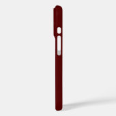 Design Your Own Name on This Maroon Case-Mate iPhoneケース (裏面 / 左)
