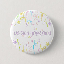 Design Your Own Party Confetti 缶バッジ