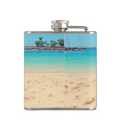 Design Your Own Photo Flask Gift Personalized フラスク (裏面)